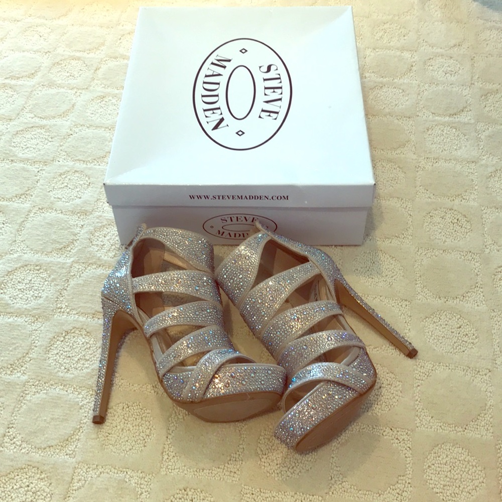 Steve Madden studded stilettos